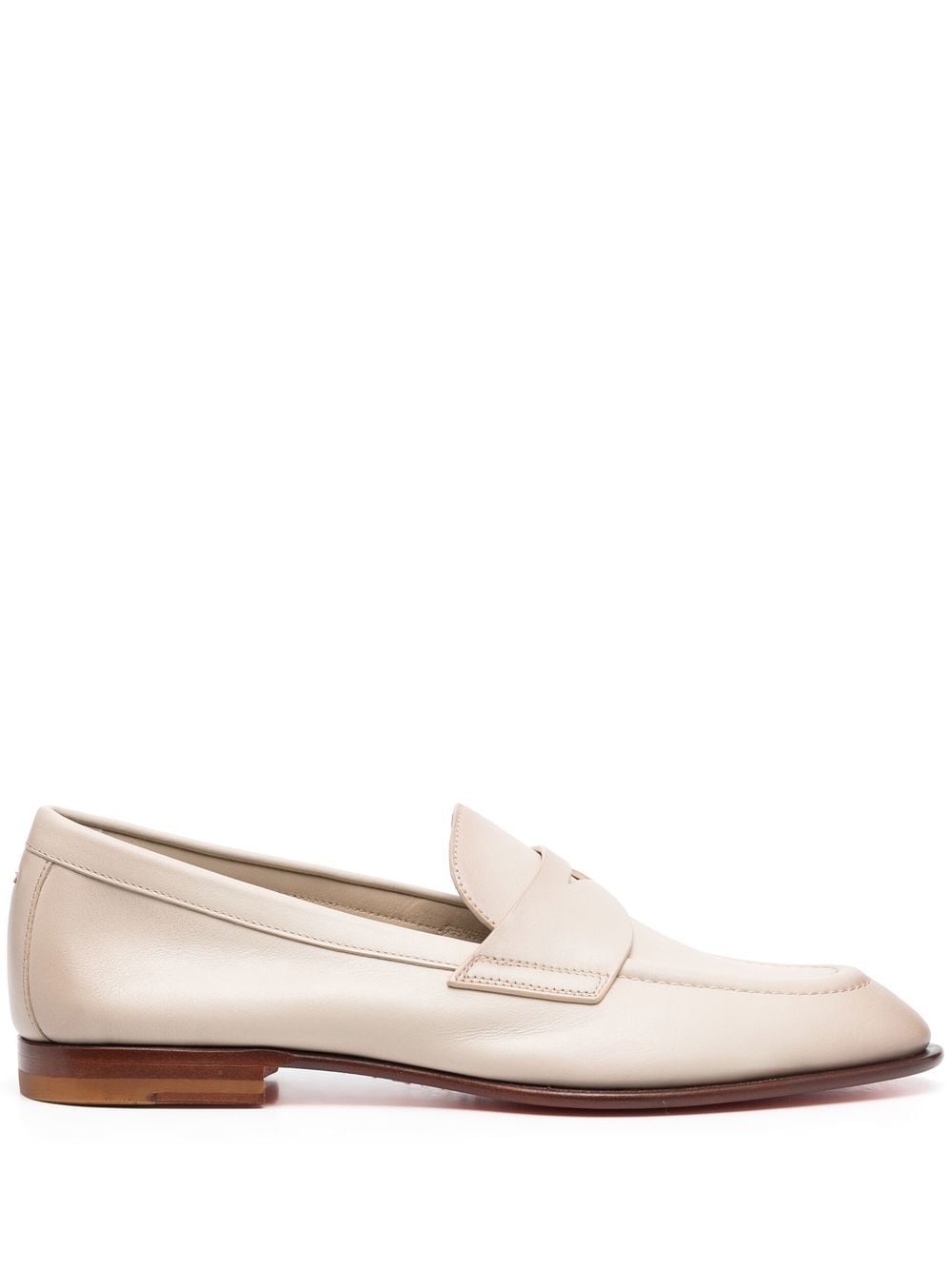 Santoni Klassische Penny-Loafer - Nude von Santoni