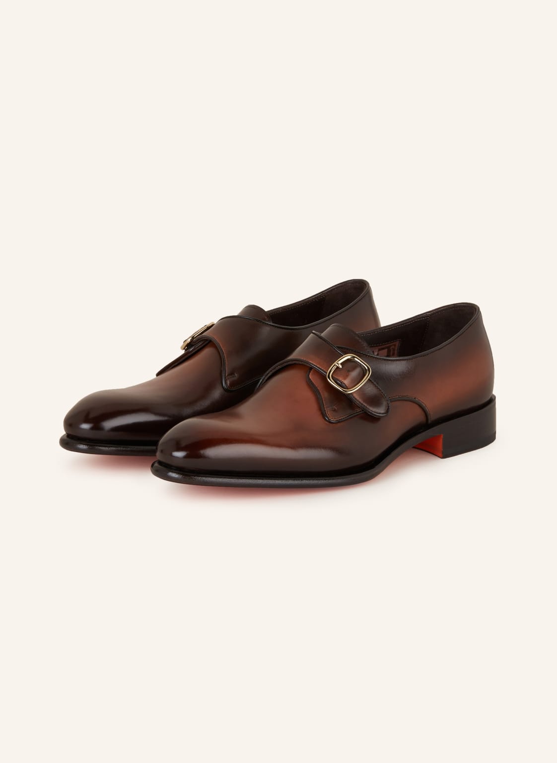 Santoni Monks Carter braun von Santoni