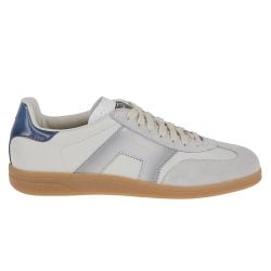 Santoni Weiße Ledersneaker Für Herren von Santoni