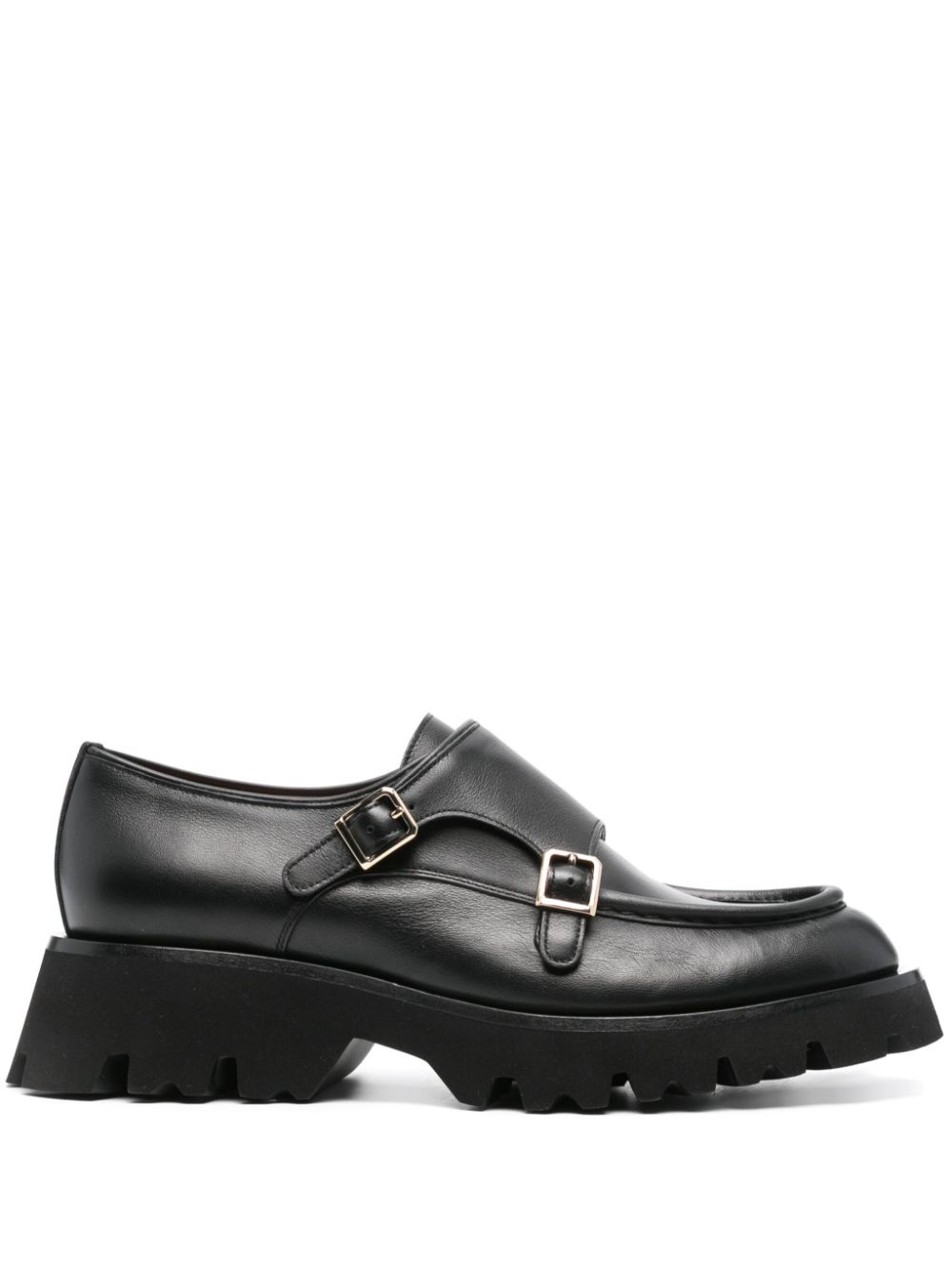 Santoni Klassische Monk-Schuhe - Schwarz von Santoni