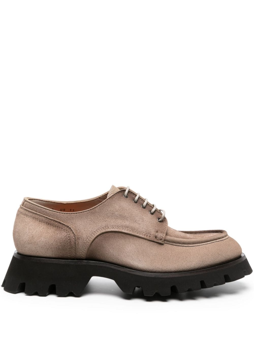 Santoni Derby-Schuhe aus Wildleder - Braun von Santoni