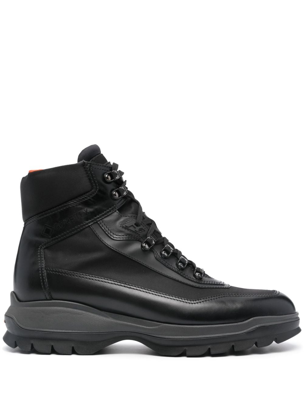 Santoni x Gore-Tex Hiking-Boots - Schwarz von Santoni