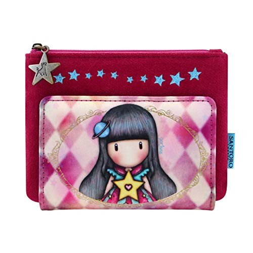 SANTORO GORJUSS Damen Billetero Pequeño 872GJ03 Geldbeutel, Rosa von Santoro