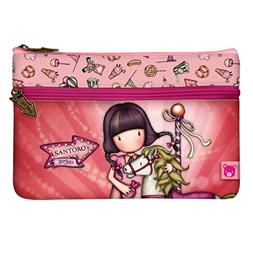 Santoro 1128GJ01 Flaches Mäppchen mit Tasche Gorjuss Fairground Carousel 23,4 x 15,5 x 1,5 cm, bunt Santoro 1128GJ01 Flaches Mäppchen mit Tasche Gorjuss Fairground Carousel 23,4 x 15,5 x 1,5 cm, bunt von Santoro