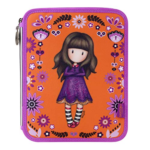 Santoro GorjussPlumier DobleUnisex-KinderMünzbörseOrange (Naranja)4x19x24 Centimeters (W x H x L) von Santoro