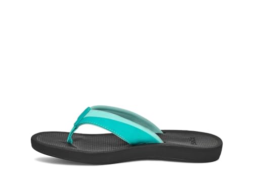 Sanuk Damen Cosmic Aquarius 2 Flip-Flop, Türkis/Ausflug, einfarbig (Getaway Solids), 38 EU von Sanuk