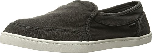 Sanuk Damen Paar O Würfel Flach, Schwarz-Washed Black, 39.5 EU von Sanuk