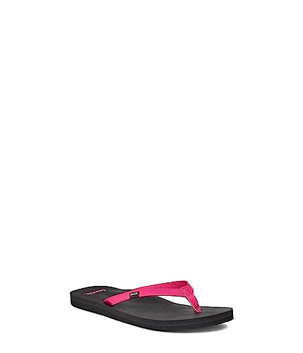 Sanuk Damen Yoga Joy, Knallpink (Hot Pink), 37 EU von Sanuk