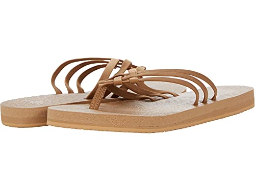 Sanuk Damen Yoga Sandy Flipflop, Tabakbraun, 40.5 EU von Sanuk