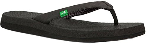 Sanuk Damen Yoga Serenity 4 Flip Flop, schwarz, 40 EU von Sanuk