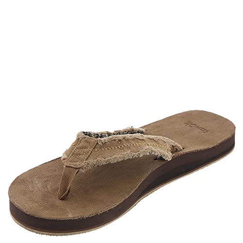 Sanuk Fraid Not Soft Top, khaki, 47 EU von Sanuk