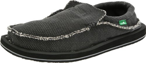 Sanuk Herren Chiba Slipper, schwarz, 39.5 EU von Sanuk