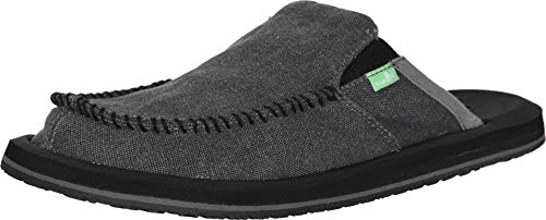 Sanuk Herren Men's You Got My Back III Slipper Hausschuh, Dunkles Charcoal, 46 EU von Sanuk