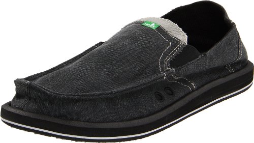 Sanuk Herren Pick Pocket Slipper, Anthrazit, 41 EU von Sanuk