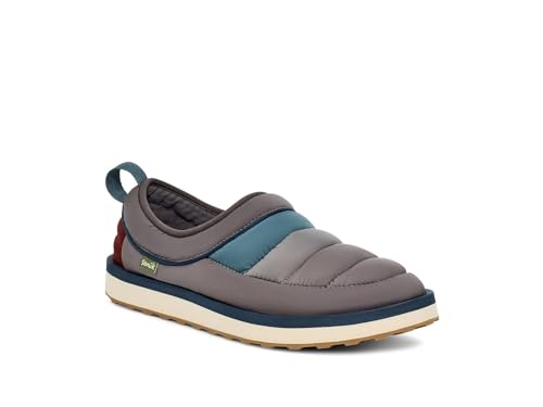 Sanuk Herren Puffy Chiller Low 2 Hausschuh, GRAU, 42 EU von Sanuk