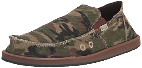 Sanuk Herren Vagabond Camo Slipper, Woodlang/Camouflage, 41 EU von Sanuk