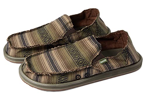 Sanuk Herren Vagabond Raddecke Slipper, Brown Baja, 48 EU von Sanuk