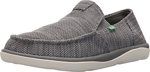 Sanuk Herren Vagabond Tripper Mesh Slipper, anthrazit, 44.5 EU von Sanuk