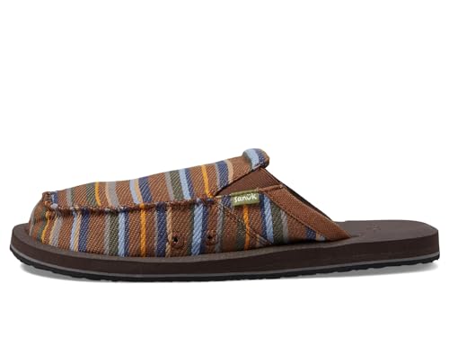 Sanuk Herren You Got My Back St Blanket Loafer, Braun Multi, 42 EU von Sanuk