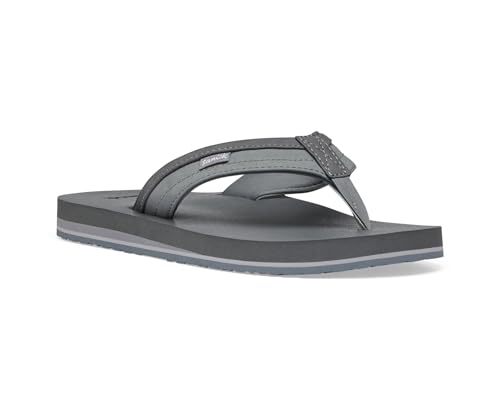 Sanuk Herren Ziggy Soft Top Flipflop, GRAU, 41 EU Sanuk Herren Ziggy Soft Top Flipflop, GRAU, 41 EU von Sanuk
