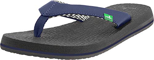 Sanuk Yoga Mat, Flip-Flops für Damen, Marina Military, 38 EU von Sanuk