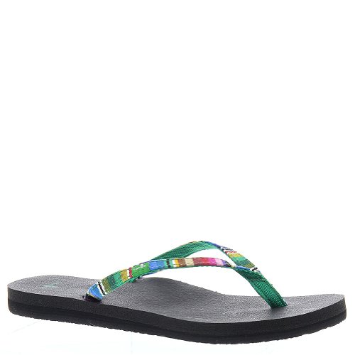 Sanuk Yoga Joy Funk Frauen Flip Flop Farbe: Baja Größe: 5US (36EU) von Sanuk