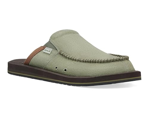 Sanuk You Got My Back Damen-Hanfpantoletten mit weichem Oberteil, Armee, 47 EU Sanuk You Got My Back Damen-Hanfpantoletten mit weichem Oberteil, Armee, 47 EU von Sanuk