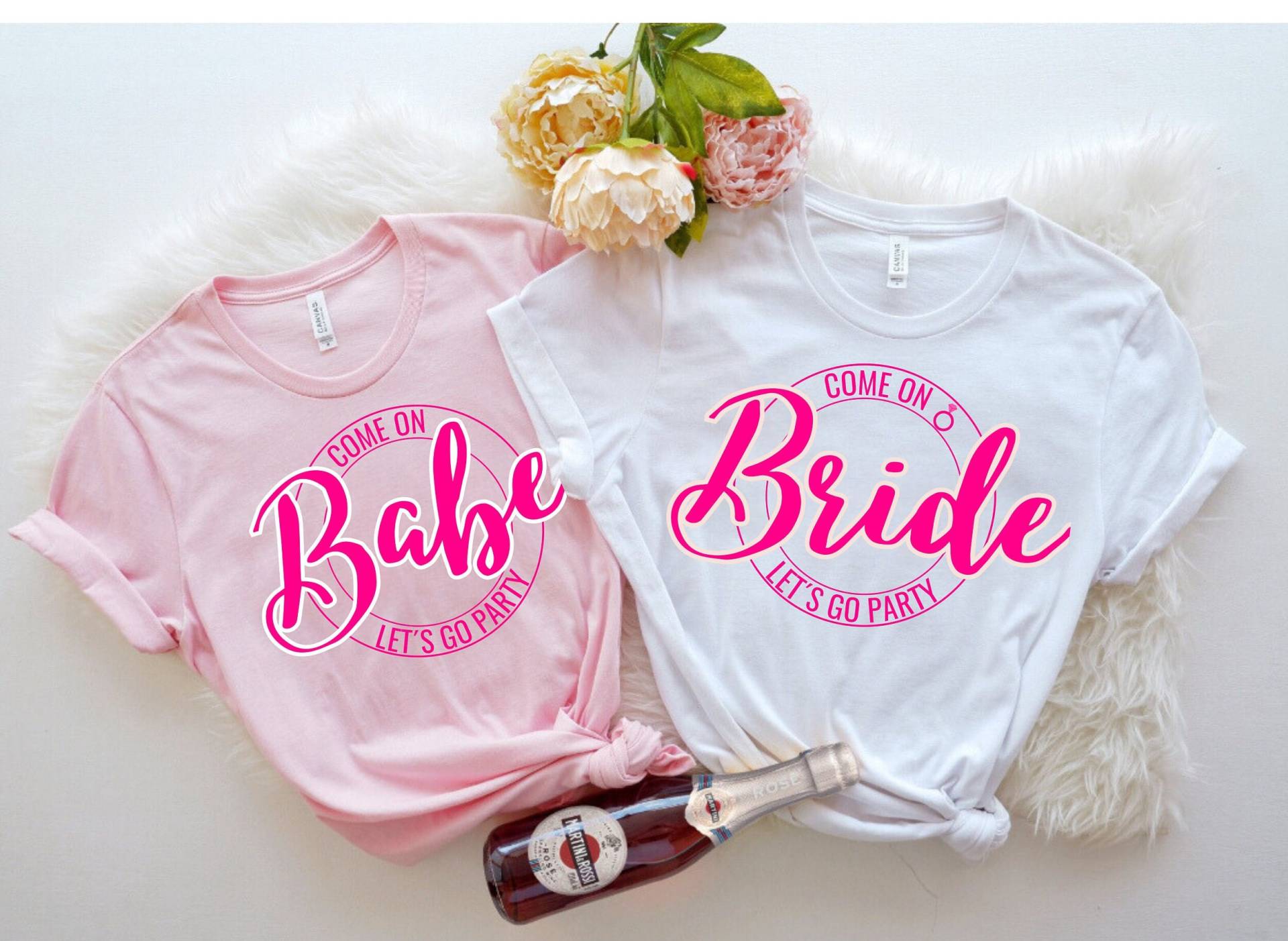 Bride T-Shirt, Braut Shirt, Hochzeit 2025, Jga Bachelorette Party Shirts, Gruppenshirt, Jungesellinnenabschied von SanyliciousDesigns