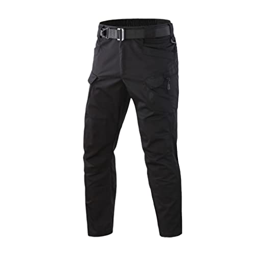SaoBiiu Herren Military Tactical Hose Verschleißfeste Cargohose Herren Streetwear Multi-Pocket H S von SaoBiiu