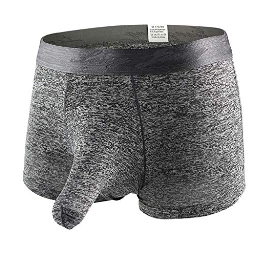 Saohuo Elefanten Nase Boxershorts Herren Bulge Pouch Unterhosen Männer Sexy Unterwäsche Bequem Schlüpfer Reizunterwäsche Erotik von Saohuo