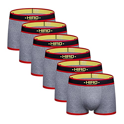 Saohuo Herren Retroshorts Baumwolle Bequem Atmungsaktiv Strecken Unterwäsche Hipster Dessous Panties Männer Sport Unterhosen Slips 18er Pack von Saohuo