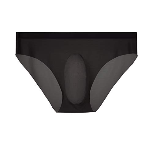 Saohuo Slips Herren Jockstrap Ice Silk Seamless Unterwäsche Atmubgsaktiven Bequeme Unterhosen Geschmack Sexy Bikini Höschen Lover Geschenk von Saohuo