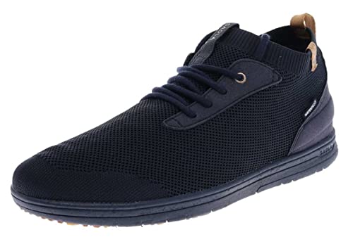 Saola Herren Sneaker Mindo Low Top Schnürschuhe Waterproofschuhe Vegan Schwarz 44 EU von Saola