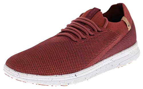 Saola Herren Sneaker Tsavo Low Top Schnürchuhe Vegan Rot 44 EU von Saola