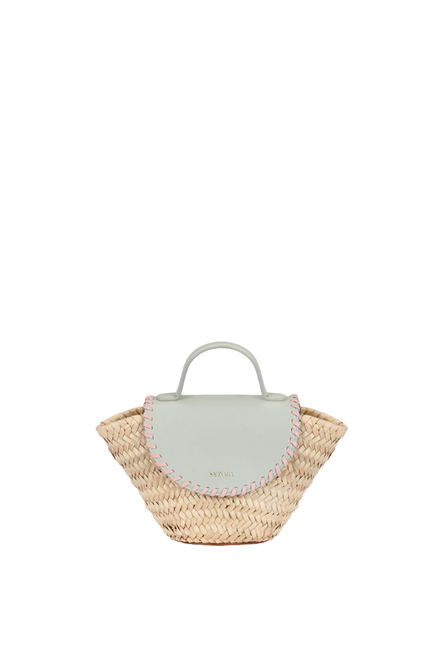 SAONARA COQUETTE JADE/PEONY PIEL - Blue - Saonara - Mini bags SAONARA COQUETTE JADE/PEONY PIEL - Blue - Saonara - Mini bags von Saonara