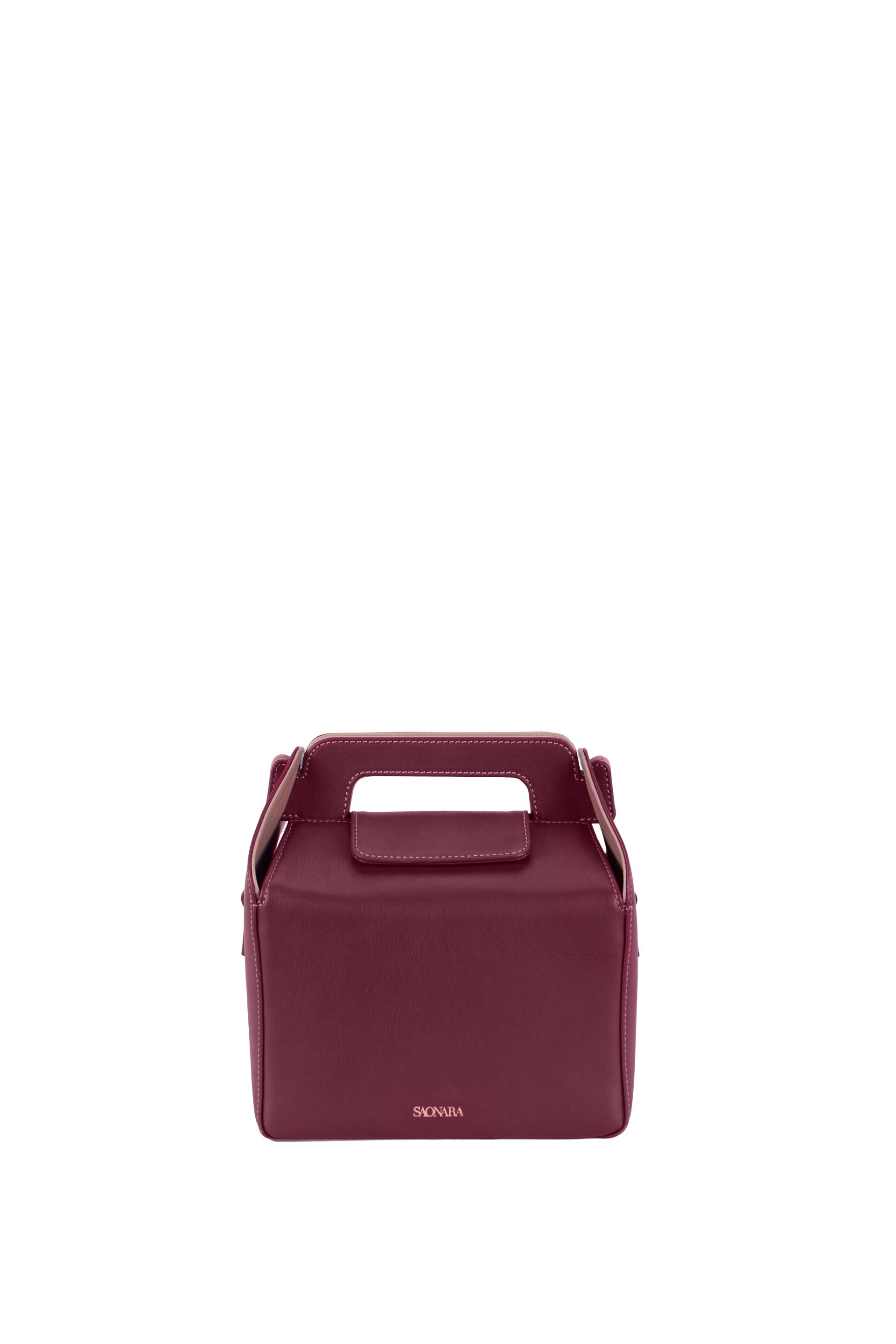 SAONARA KUKITO BERRY/TAUPE PIEL - Red - Saonara - Mini bags SAONARA KUKITO BERRY/TAUPE PIEL - Red - Saonara - Mini bags von Saonara