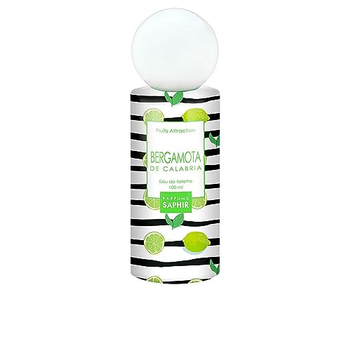 PARFUMS SAPHIR Fruit Attraction Bergamotte, Eau de Parfum für Damen, 100 ml von PARFUMS SAPHIR