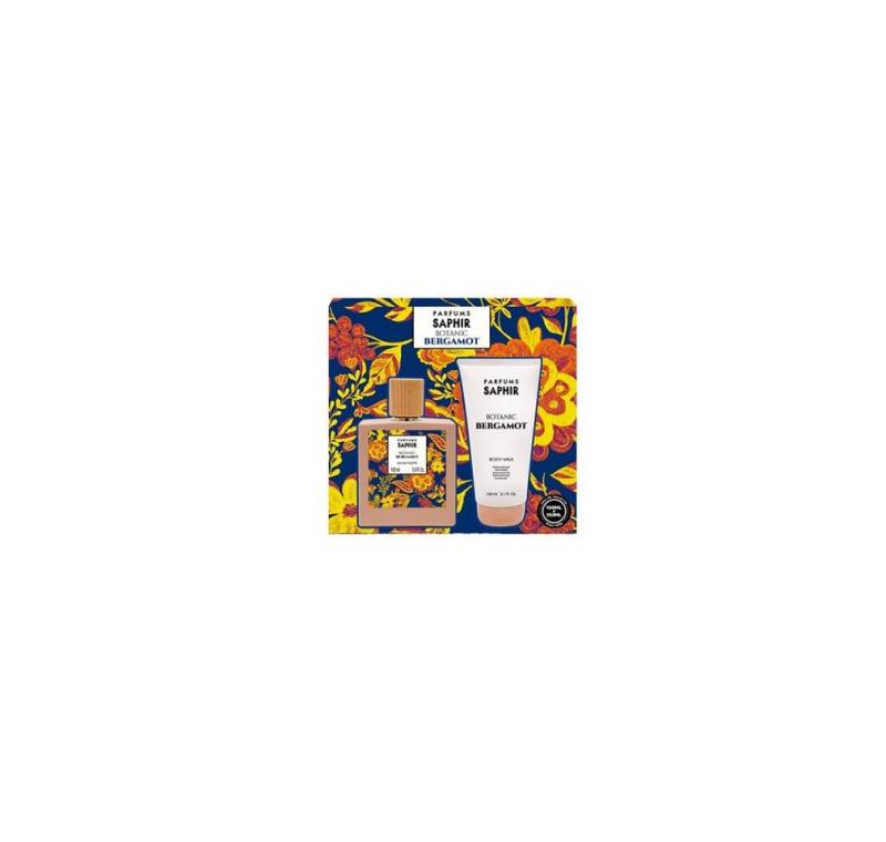 Saphir Parfums Hautpflege-Set BOTANIC BERGAMOT CASE 2 Stück von Saphir Parfums