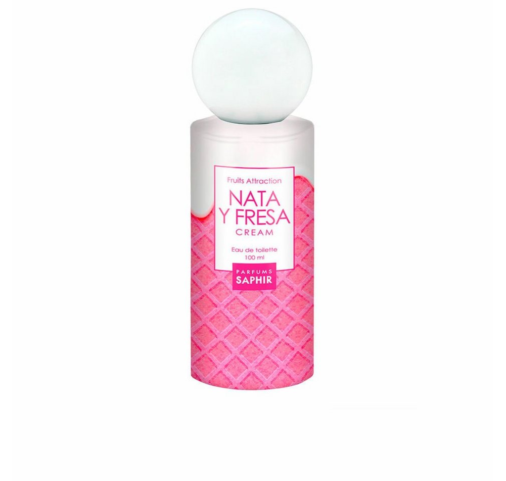 Saphir Parfums Körperpflegeduft SAPHIR Fruit Attraction Nata Y Fresa EDT 100ml Saphir Parfums Körperpflegeduft SAPHIR Fruit Attraction Nata Y Fresa EDT 100ml von Saphir Parfums
