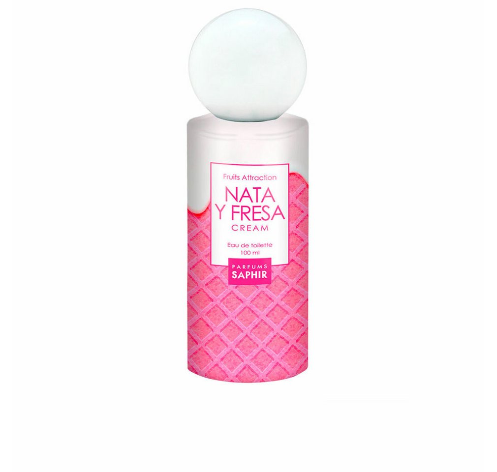 Saphir Parfums Körperpflegeduft SAPHIR Fruit Attraction Nata Y Fresa EDT 100ml Saphir Parfums Körperpflegeduft SAPHIR Fruit Attraction Nata Y Fresa EDT 100ml von Saphir Parfums