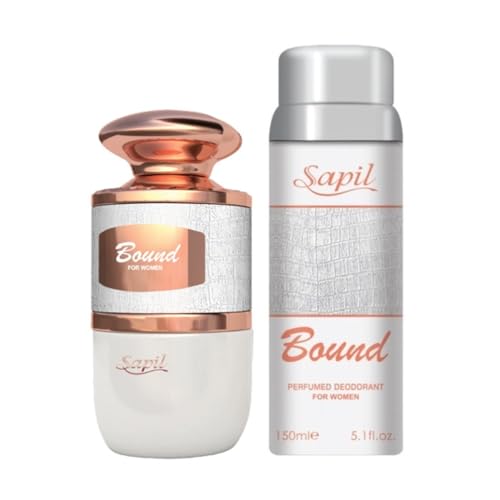 Sapil Bound for Woman Eau de Parfum 100ml + Deodorant 150ml Geschenkset von Sapil