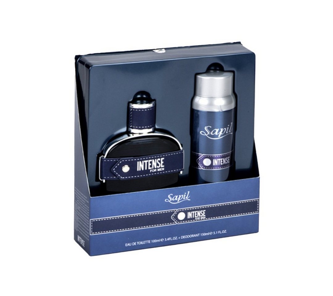 Sapil Duft-Set Sapil Intense for Men EDT 100ml + Deodorant 150ml Geschenkset von Sapil