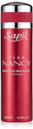 Sapil Nancy Pink – Deodorant Spray für Frauen – Scented Deodorant for Long-Lasting Odor Protection – blumig, fruity, and mosky Deodorant Spray – Keeps You Fresh and Odor Free All Day – 6,76 oz von Sapil