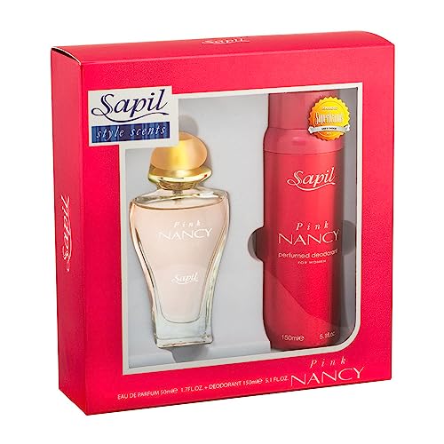 Sapil Pink Nancy for Woman Eau de Parfum 50ml + Deodorant 150ml Geschenkset von Sapil
