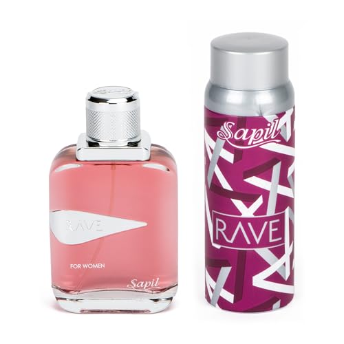 Sapil Rave for Woman Eau de Parfum 100ml + Deodorant 150ml Geschenkset von Sapil