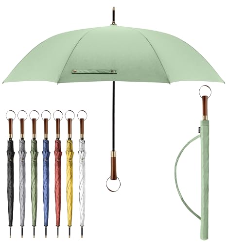 Sapor Design Regenschirm Stockschirm sturmfest Auf-Automatik windsicher | XXL groß & stabil für 2 Personen Damen & Herren | Golfschirm Reise – 123 cm Ø elegant | DAS ORIGINAL von Sapor Design