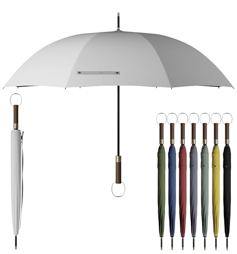 Sapor Design Regenschirm Stockschirm sturmfest Auf-Automatik windsicher | XXL groß & stabil für 2 Personen Damen & Herren | Golfschirm Reise – 123 cm Ø elegant | SAPOR MODERN von Sapor Design