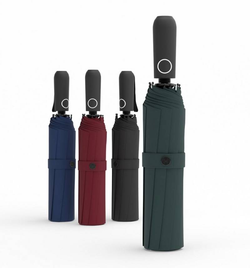 Sapor Design Taschenregenschirm ESSENTIAL, sturmfest, Anti-Bruch Garantie, nachhaltig, großes Dach von Sapor Design