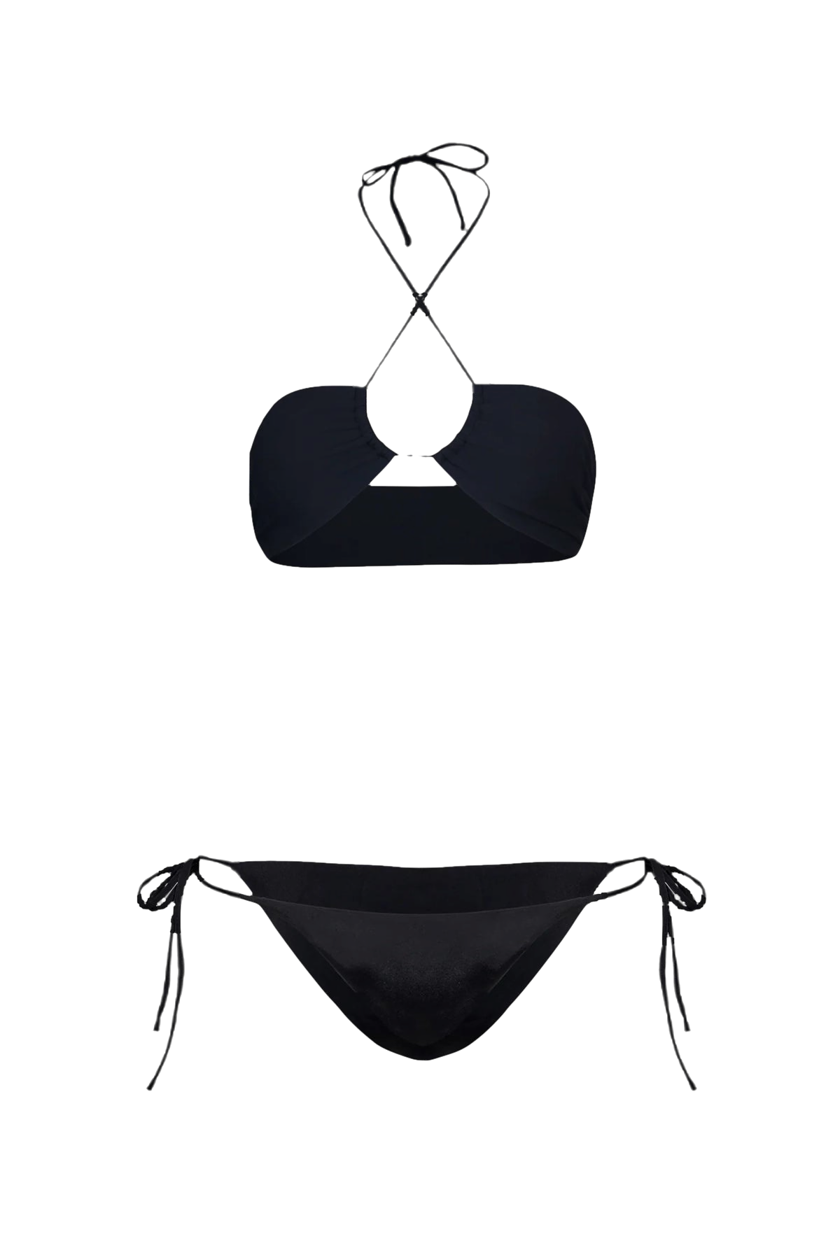Bahia Bikini in Black - Top von Sara Cristina