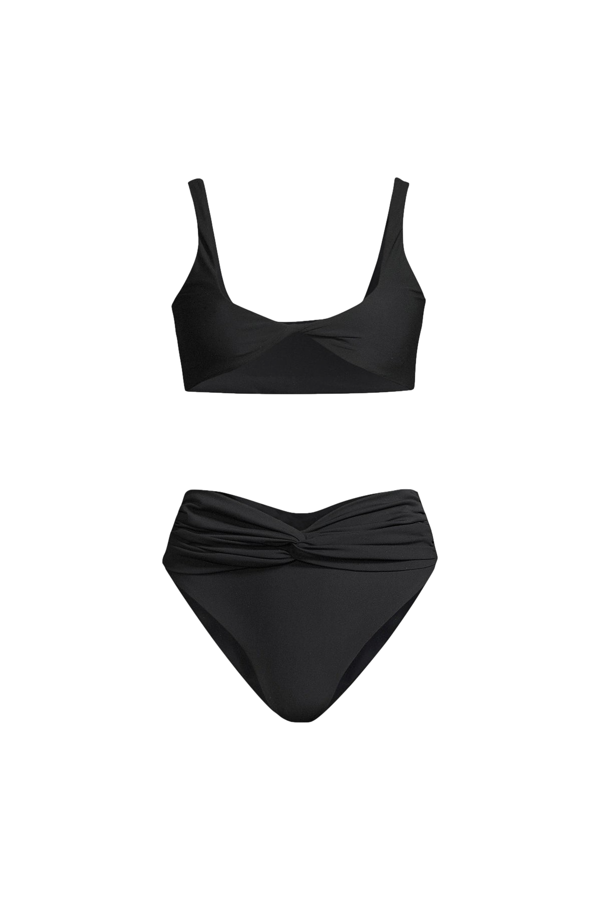 Concha Bikini in Black - Bottom von Sara Cristina